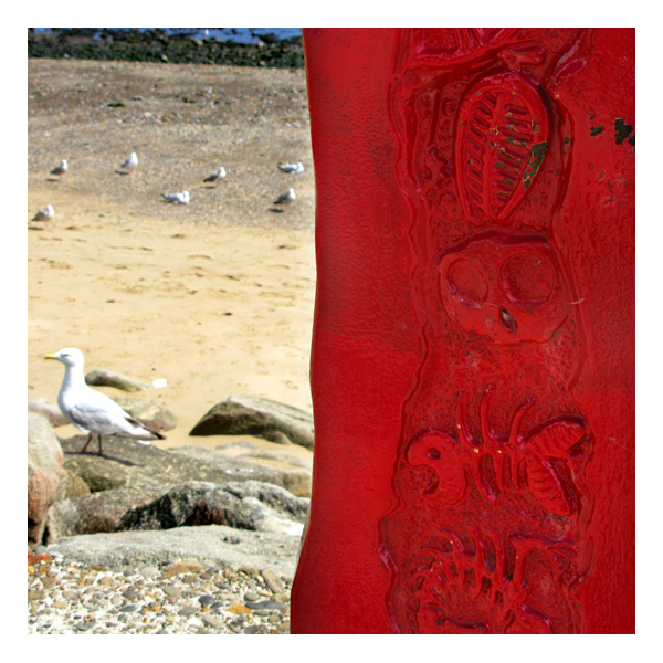 fish on sustrans coast to coast cycle route at north shields fish quay