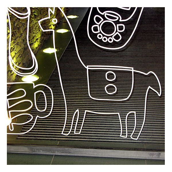 llama at rheged centre, penrith